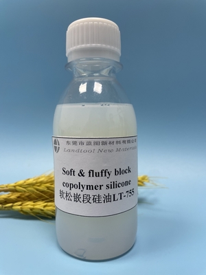 Block Copolymer Soft Fluffy Silicone Emulsion Stabilitas Handfeel Komprehensif Hebat