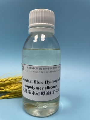 100% Hydrophilic Copolymer Chemical Finishing Tekstil Kuning Transparan