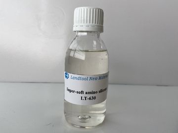 Amino memodifikasi pelembut silikon canggih self-linking, Nilai PH, 6.0 ~ 7.0, Hasil akhir yang lembut dan halus