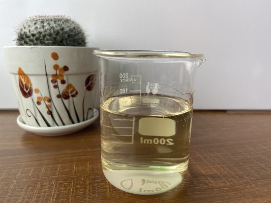 Minyak Silikon Kationik PH8.0 Lemah Transparan Kuning Pucat